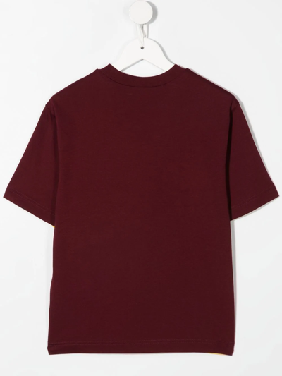 Shop N°21 Logo-print Detail T-shirt In Red