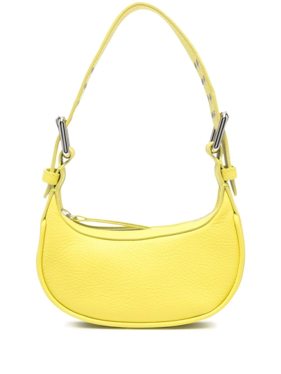 Shop By Far Soho Mini Shoulder Bag In Yellow