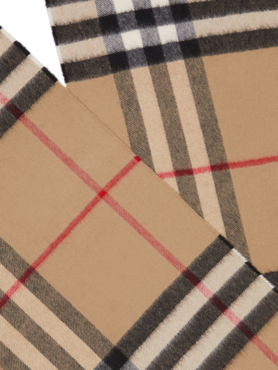 Burberry The Classic Check Cashmere Scarf In Neutrals