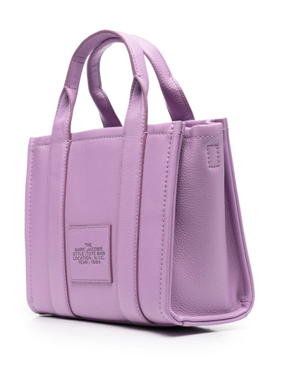 Shop Marc Jacobs The Small Tote Bag In Purple
