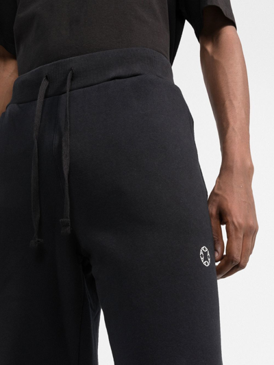 Shop Alyx Logo-print Track Pants In Schwarz