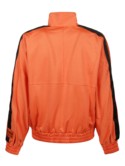 Shop Heron Preston Men's Orange Other Materials Outerwear Jacket