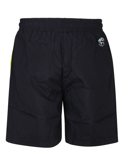 Shop Barrow Men's Black Cotton Shorts