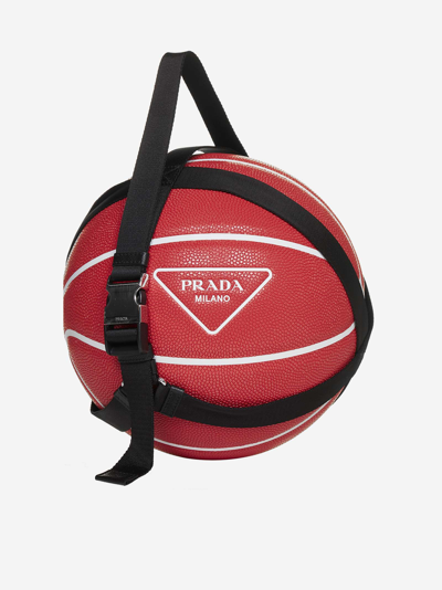 Shop Prada Logo Basket Ball