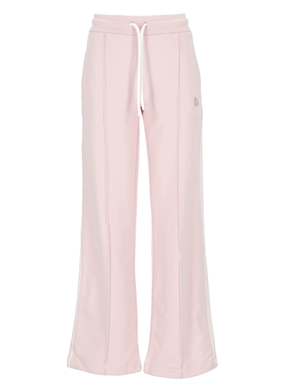 Shop Moose Knuckles Trousers Pink In Rosa