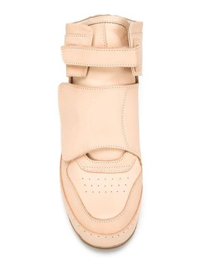 Hender Scheme Hook & Loop Strap Hi-top Sneakers