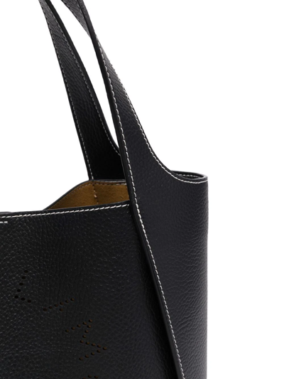 Stella Mccartney Stella Mc Cartney Stella Logo Tote Bag In Black