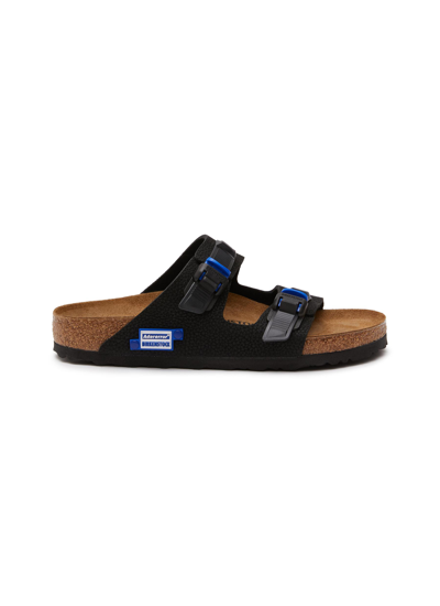 Shop Birkenstock 'arizona Tech' Birkenctock X Ader Error Double Band Flat Sandals In Black
