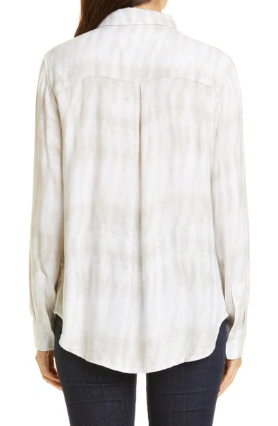 Shop Rails Hunter Camo Button-up Shirt In Ivory Cream Tide