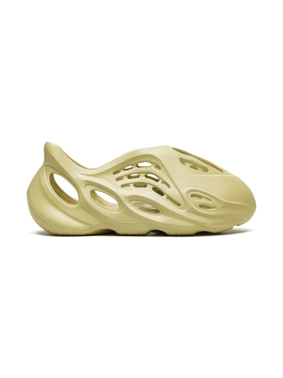 Shop Adidas Originals Foam Runner Kids "sulfur" Sneakers In Yellow