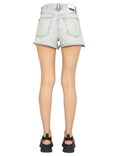 Shop Re/done Cotton Denim Shorts
