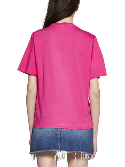 Shop Dsquared2 T-shirt In Wide Rose