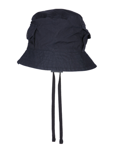 Shop Engineered Garments Explorer Bucket Hat In Blu