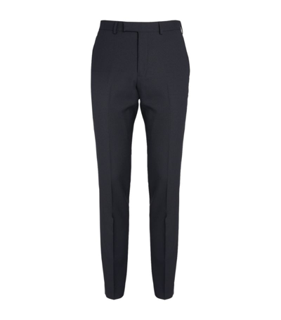 Shop Sandro Wool Suit Trousers In Blue