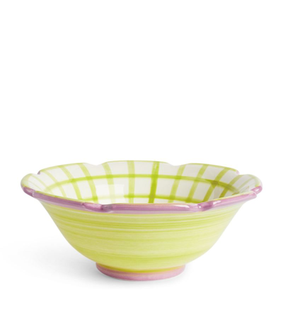 Shop Vaisselle Ravioli Pasta Bowl (23cm) In Multi