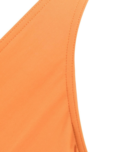 Shop Eres Tie-fastened Two-piece Bikini In Orange