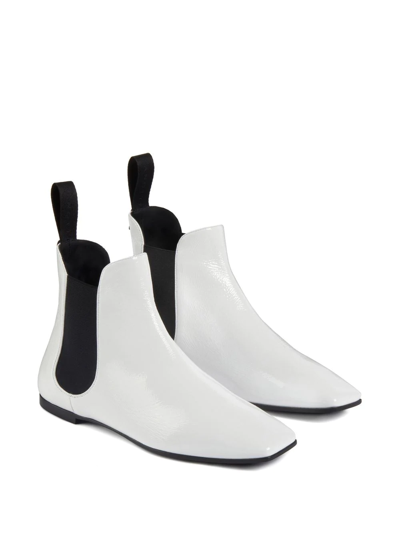 Shop Giuseppe Zanotti Pigalle 05 Ankle Boots In White