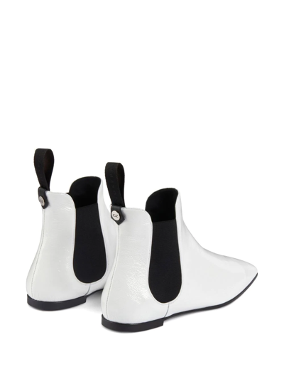 Shop Giuseppe Zanotti Pigalle 05 Ankle Boots In White