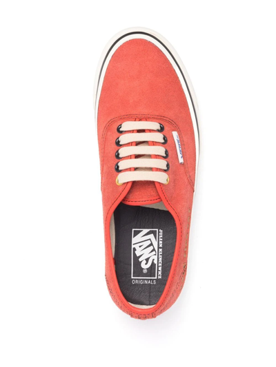 Shop Vans Low-top Suede Sneakers In Red
