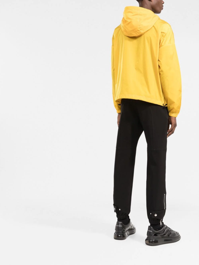 Shop Dsquared2 Lightweight Zip-front Jacket In Yellow