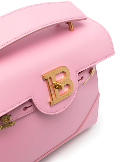 Shop Balmain B-buzz 23 Bag In Pink