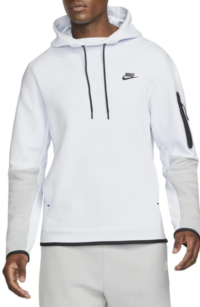 Nike Sportswear Tech Fleece Hoodie In Grey/ Light Grey/ Black | ModeSens
