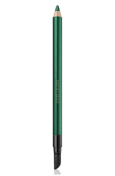 Shop Estée Lauder Double Wear 24-hour Waterproof Gel Eyeliner Pencil In Emeral Volt
