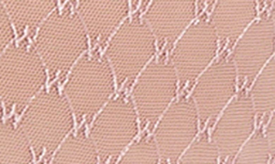 Shop Wolford Sheer Logo Modern Briefs In 534 Powder Pink
