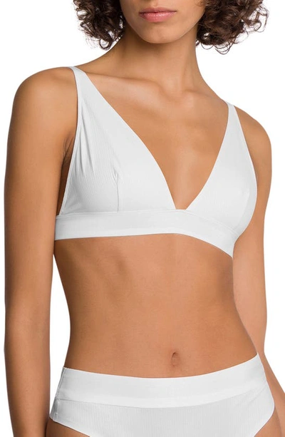 Shop Wolford Beauty Bikini In Pearl