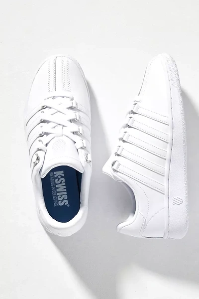 Shop K-swiss Classic Sneakers In White