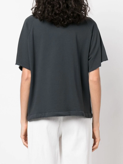 Kristensen Du Nord Drawstring Hem T-shirt In Grey