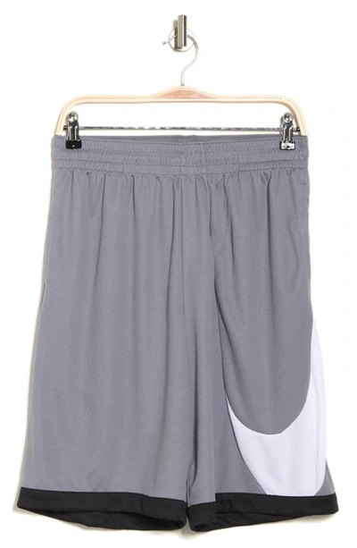 mens grey nike basketball shorts