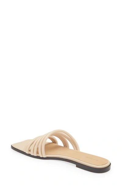 Shop Frame Le Capri Strappy Slide Sandal In Nude