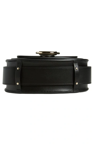 Chloé Small Tess Leather Crossbody Bag In Black