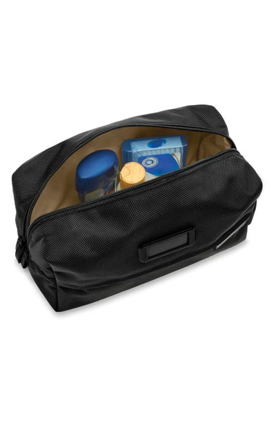 Shop Briggs & Riley Baseline Everyday Essentials Dopp Kit In Black