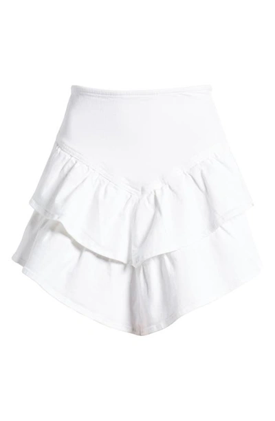 Shop Mother The Ruffle Miniskirt In Fairest Of Them All