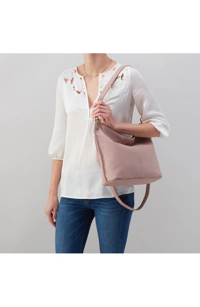 Shop Hobo Pier Leather Tote In Lotus
