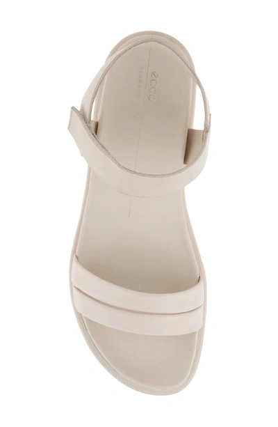 Shop Ecco Flowt Lx Wedge Sandal In Limestone