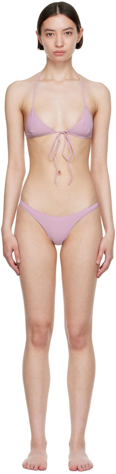 Shop Lido Purple Tredici Bikini In Rose