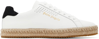 Shop Palm Angels White Palm One Espadrille Sneakers