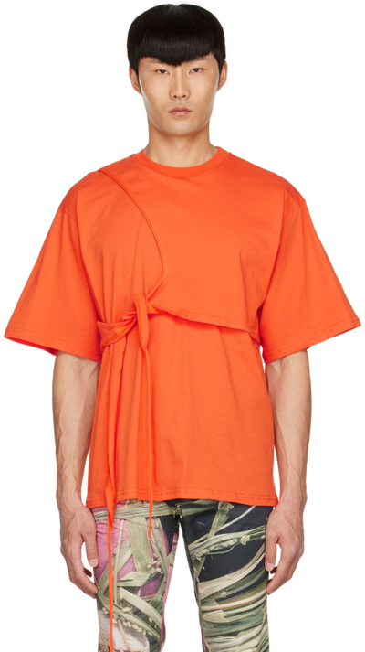 Shop Ottolinger Orange Cotton T-shirt