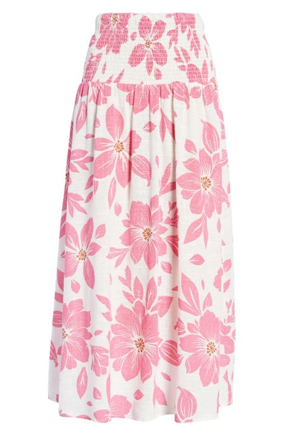 Rip Curl Azalea Cotton Maxi Skirt In Pink ModeSens