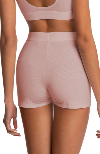 Wolford Beauty Bike Shorts In 534 Powder Pink
