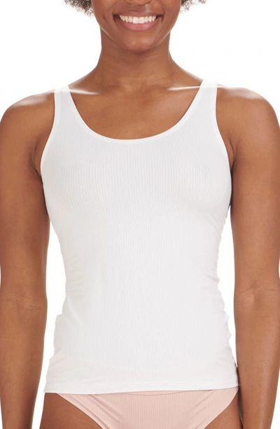 Shop Wolford Beauty Tank Top In 104 Pearl