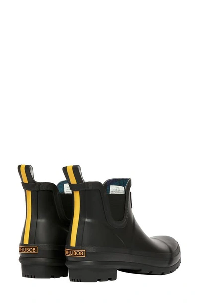 Joules Wellibob Short Rain Boot In True Black