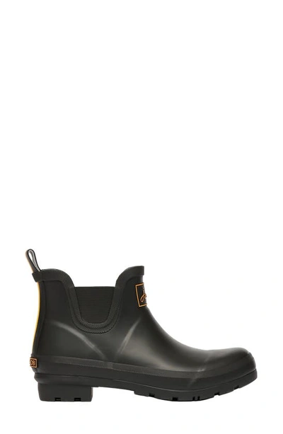 Joules Wellibob Short Rain Boot In True Black