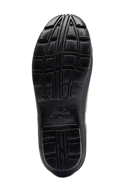 Joules Wellibob Short Rain Boot In True Black