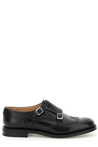 Shop Church's Lana R Monk Straps Loafers In Black