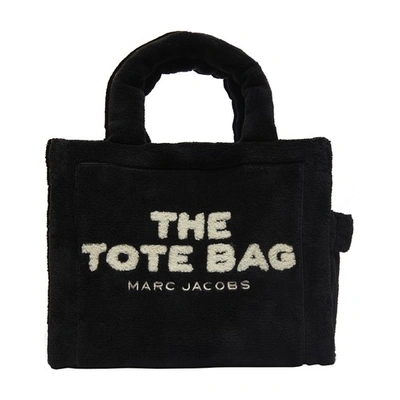 Shop Marc Jacobs The The Terry Small Tote In Black