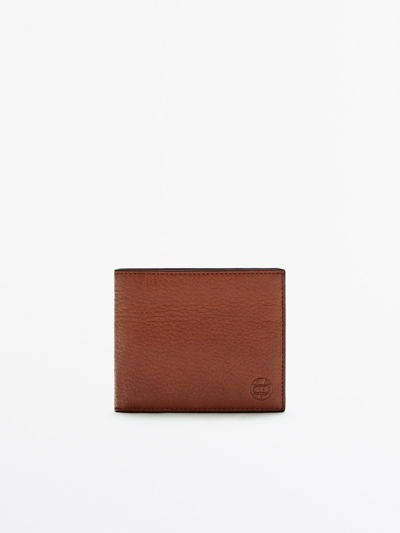 Shop Massimo Dutti Leather Wallet